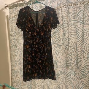 Floral target dress